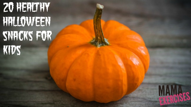 20 Healthy Halloween Snacks and Options for Kids - MamaExercises.com