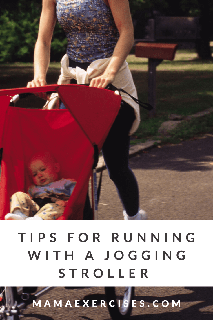 Tips for Running with a Jogging Stroller from Mama Exercises